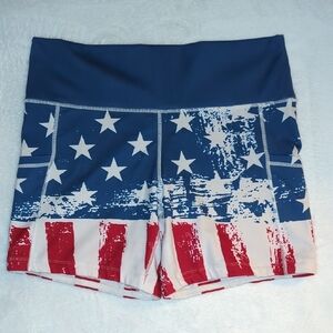 Constantly Varied Gear American Flag Print Athletic Shorts